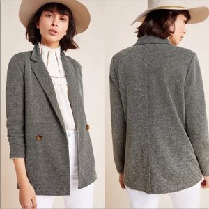 Anthropologie Cambridge Knit Blazer